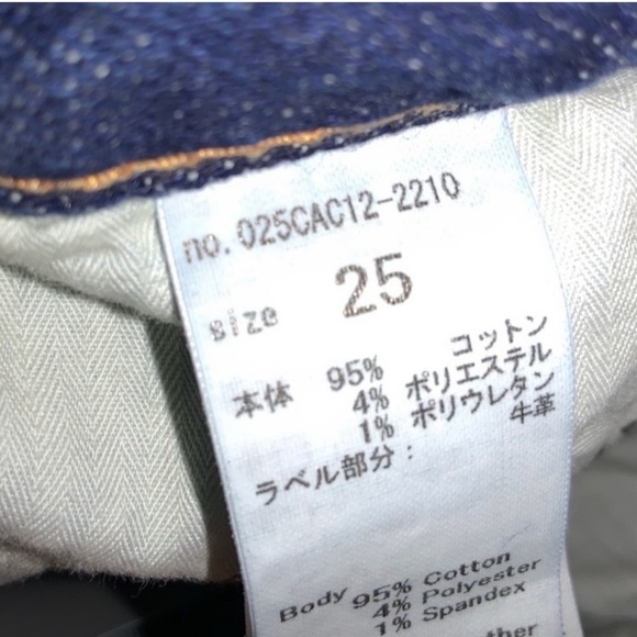 MOUSSY VINTAGE MV Jeans Cameron Skinny Ankle  Blue Size 25 - Picture 13 of 15